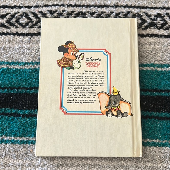 Walt Disney Productions *Vintage* Dumbo the Flying Elephant Hardback Book - Picture 2 of 7